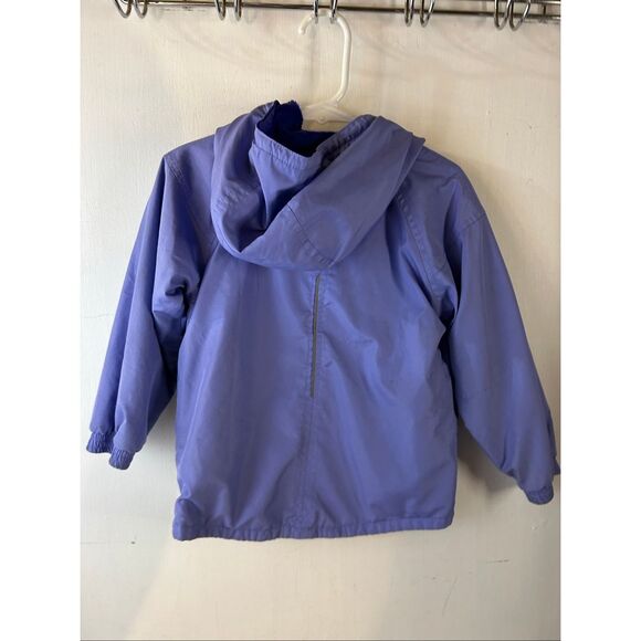 Columbia 3t Fleece Lined Purple Zipper Pockets - Picture 3 of 6